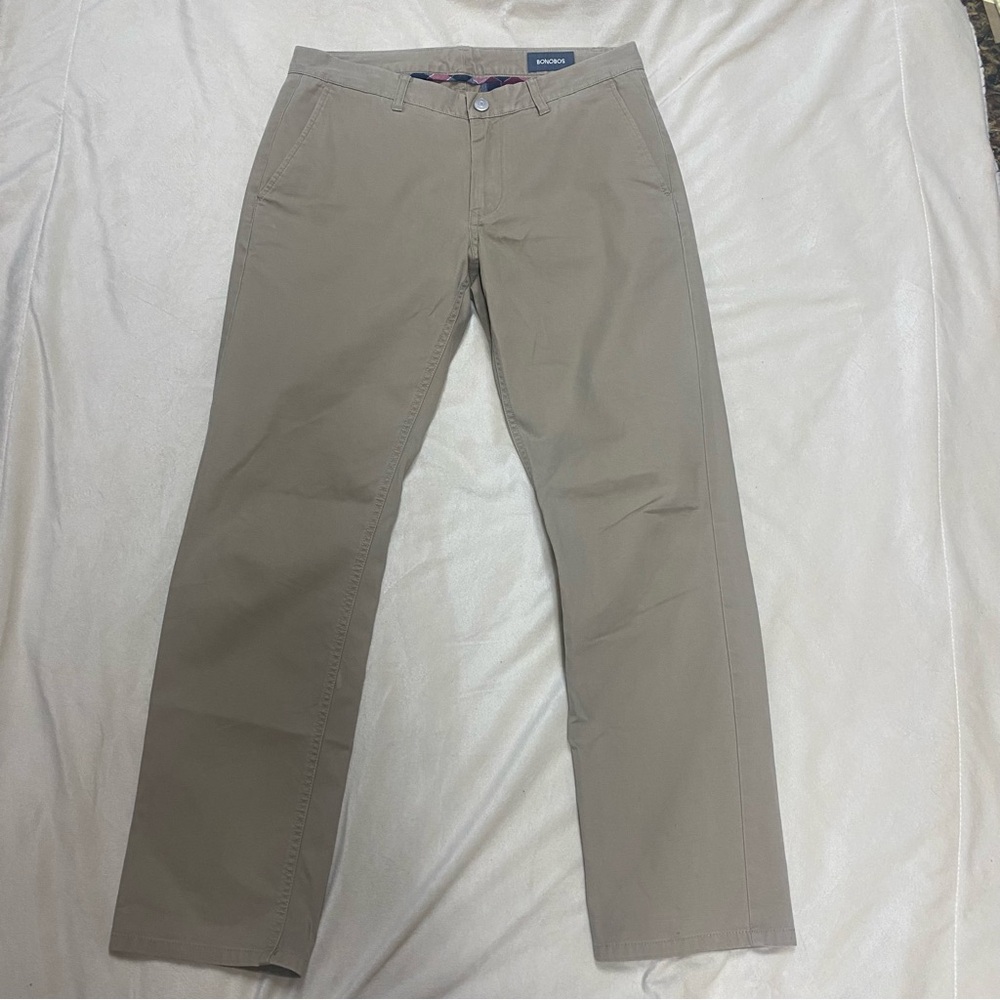 Bonobos Slim Straight Chinos, 33x30
